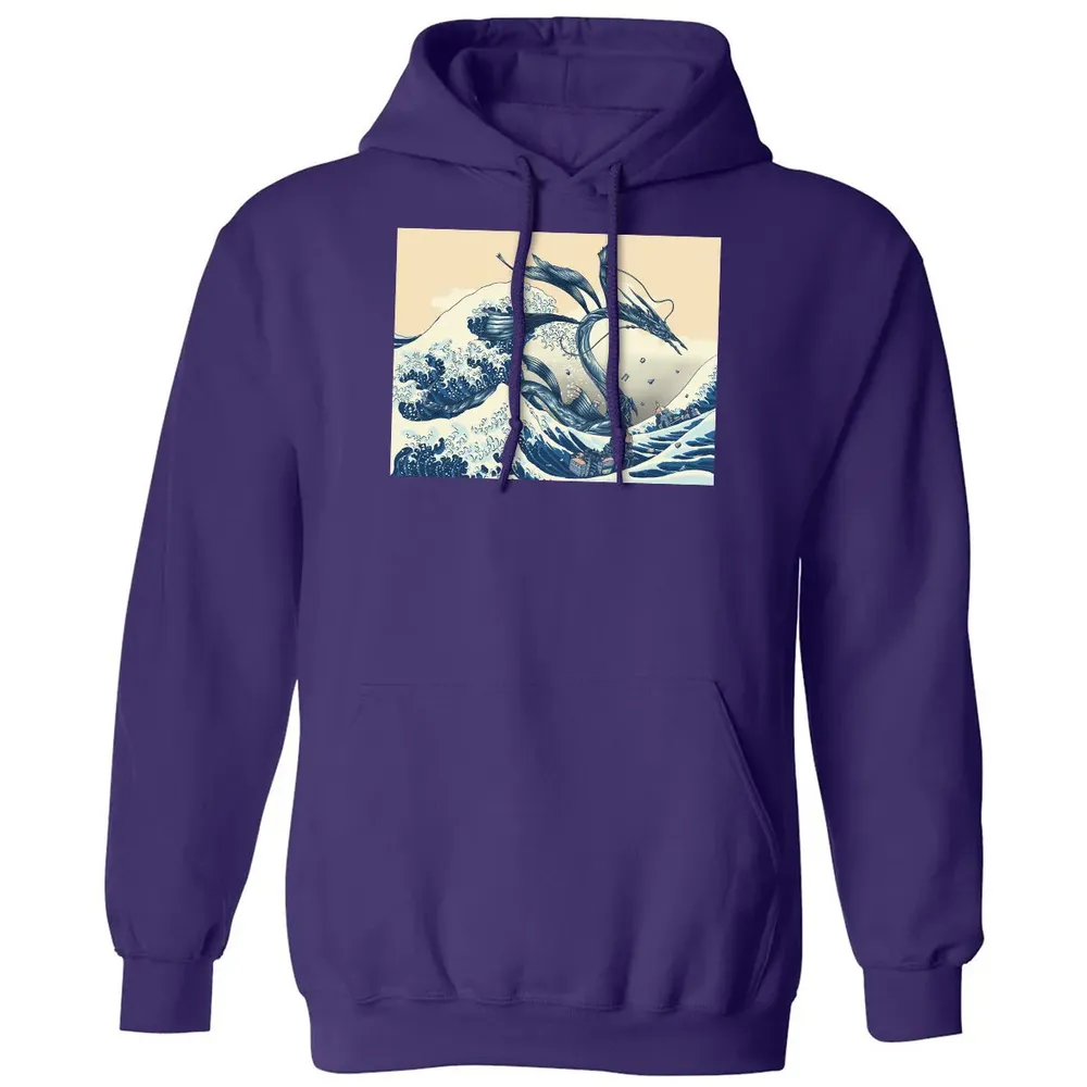 The Great Wave off Altissia Classic Unisex Hoodie - 6