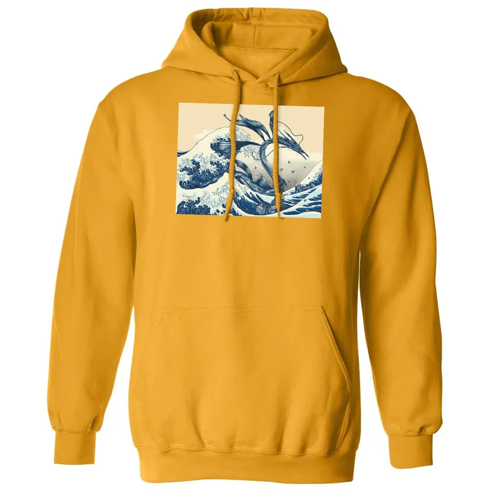 The Great Wave off Altissia Classic Unisex Hoodie - 12
