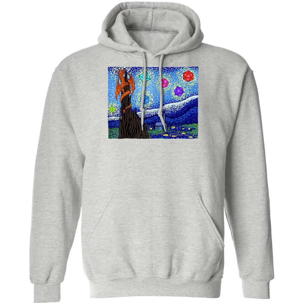 Dices and Starry Night Classic Unisex Hoodie - 8