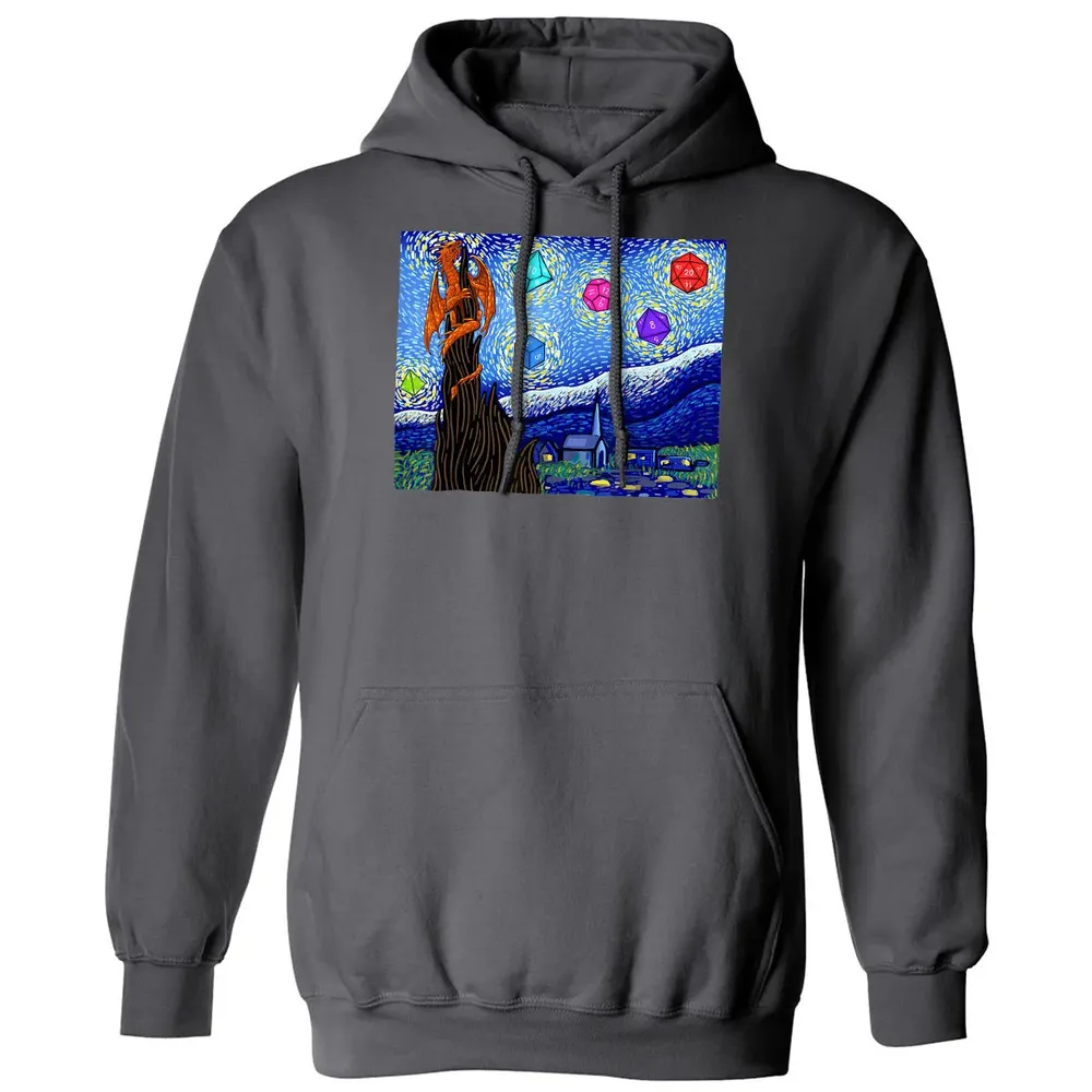 Dices and Starry Night Classic Unisex Hoodie - 7