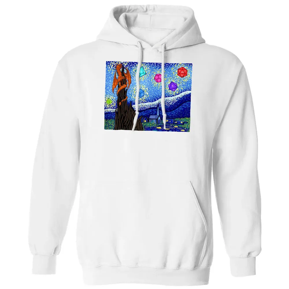 Dices and Starry Night Classic Unisex Hoodie - 11