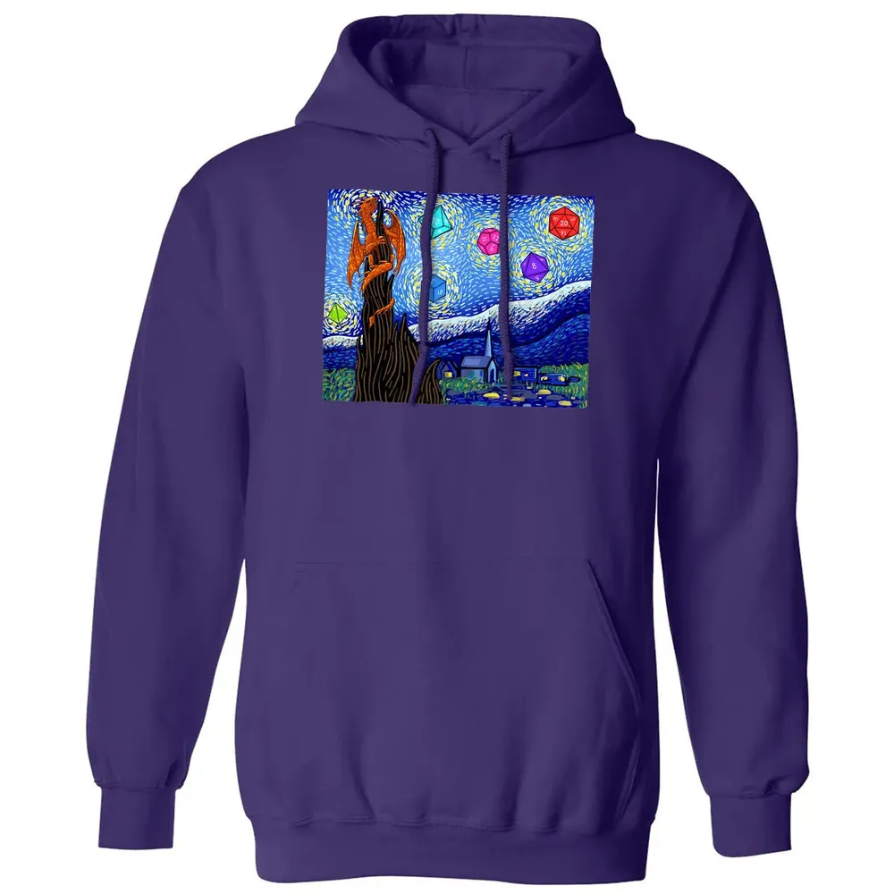 Dices and Starry Night Classic Unisex Hoodie - 6