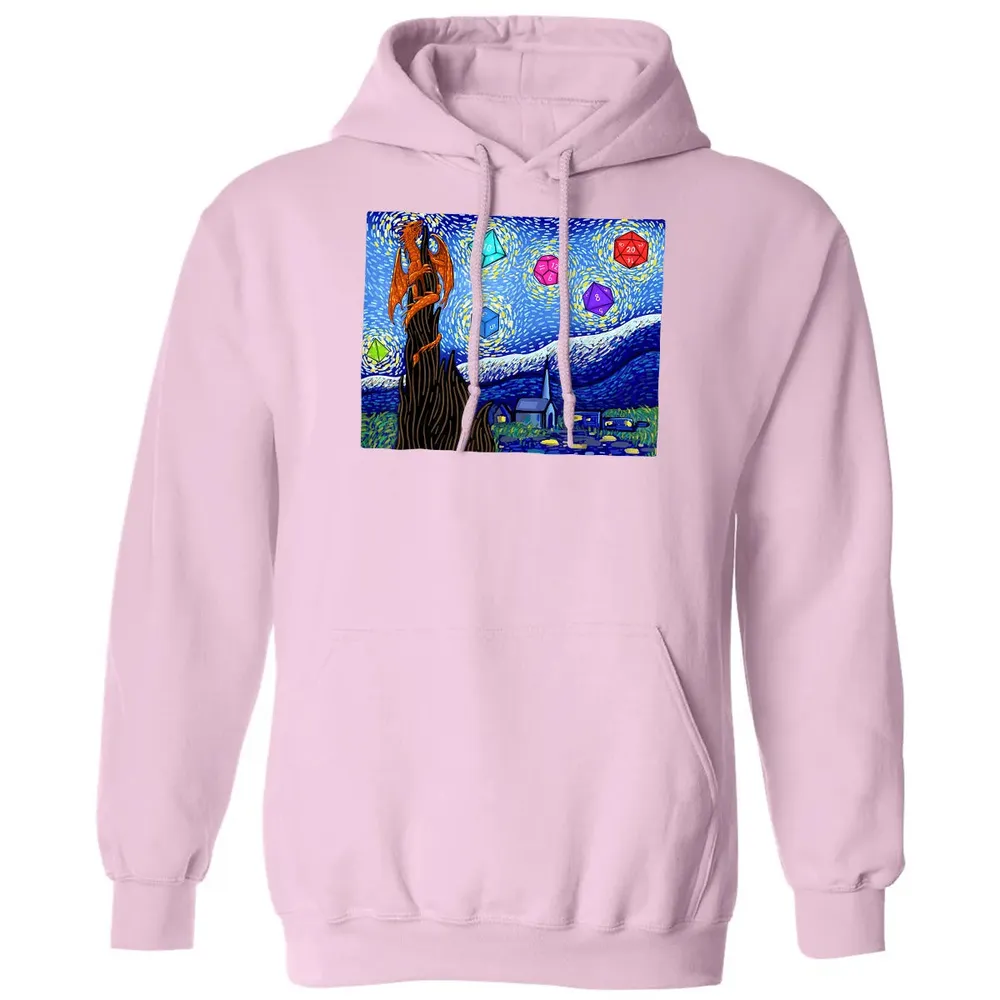 Dices and Starry Night Classic Unisex Hoodie - 3