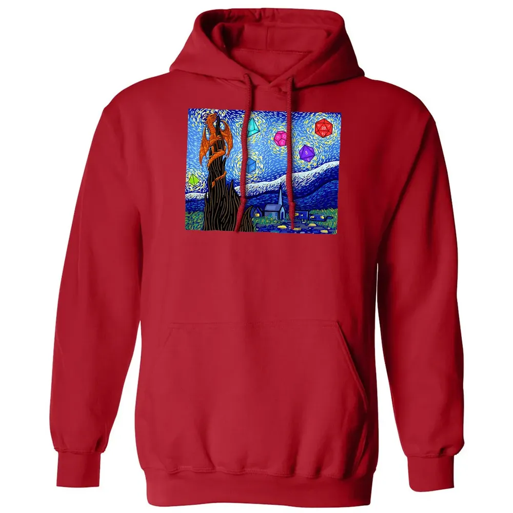Dices and Starry Night Classic Unisex Hoodie - 5