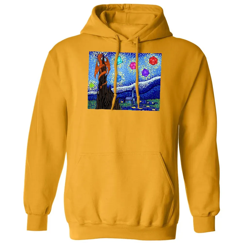 Dices and Starry Night Classic Unisex Hoodie - 12