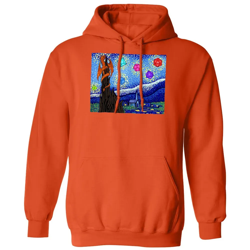 Dices and Starry Night Classic Unisex Hoodie - 10