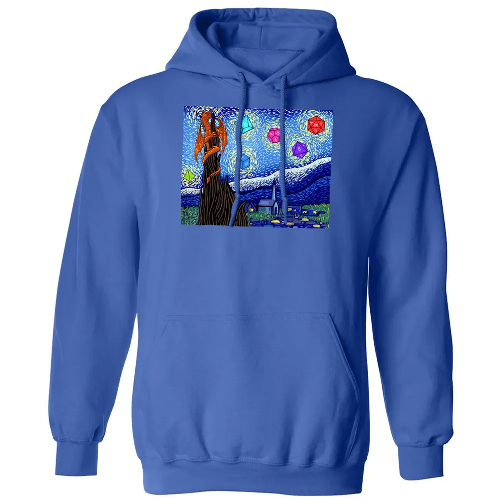 Dices and Starry Night Classic Unisex Hoodie - 9