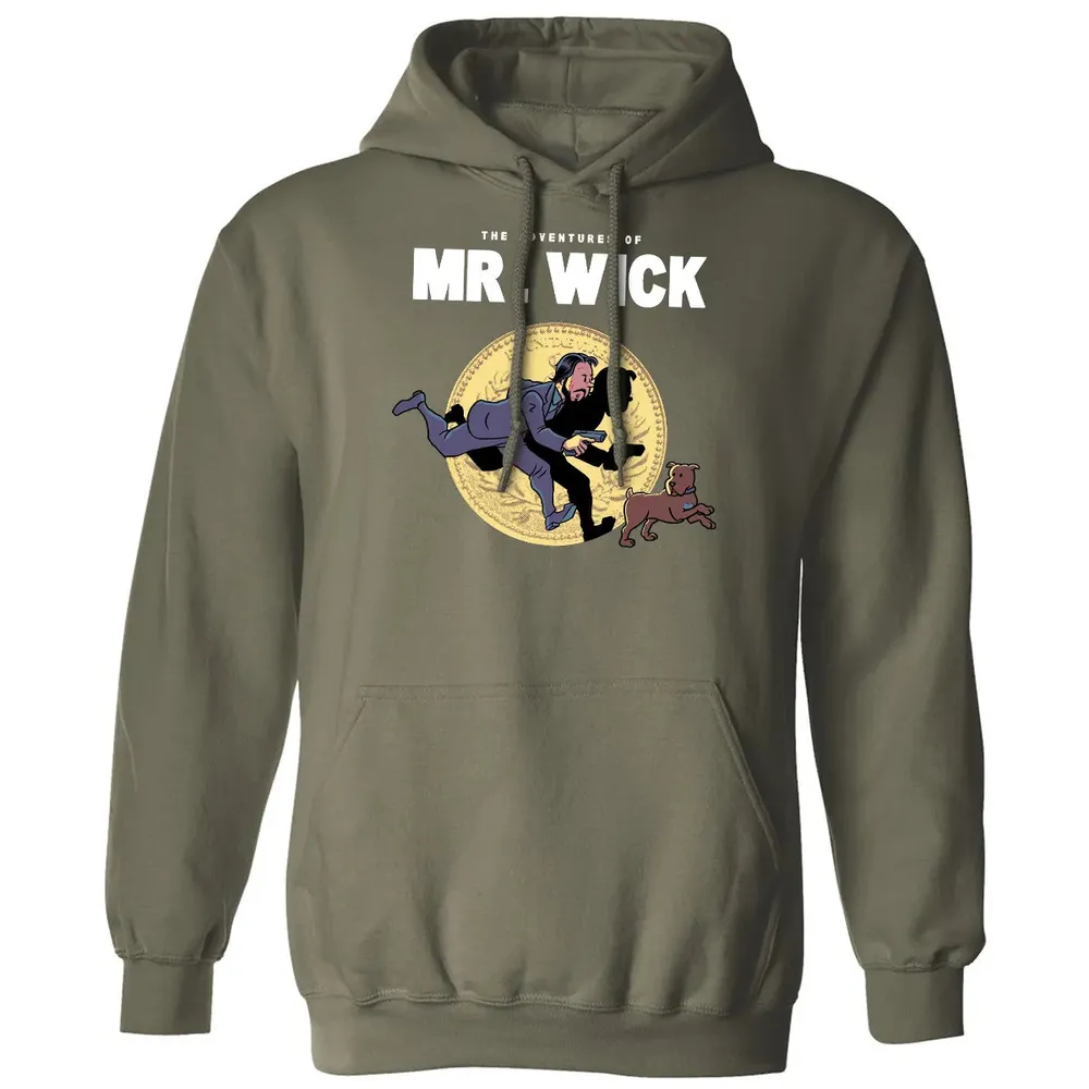 Adventures Of Mr.Wick Classic Unisex Hoodie - 4