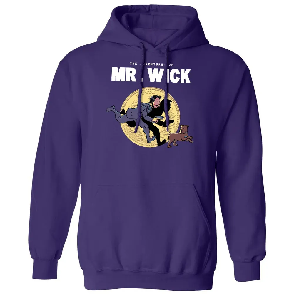 Adventures Of Mr.Wick Classic Unisex Hoodie - 6