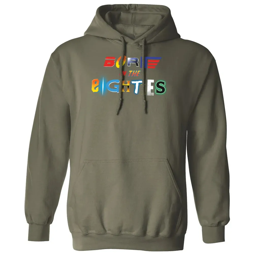 Born in The Eighties Classic Unisex Hoodie - 4