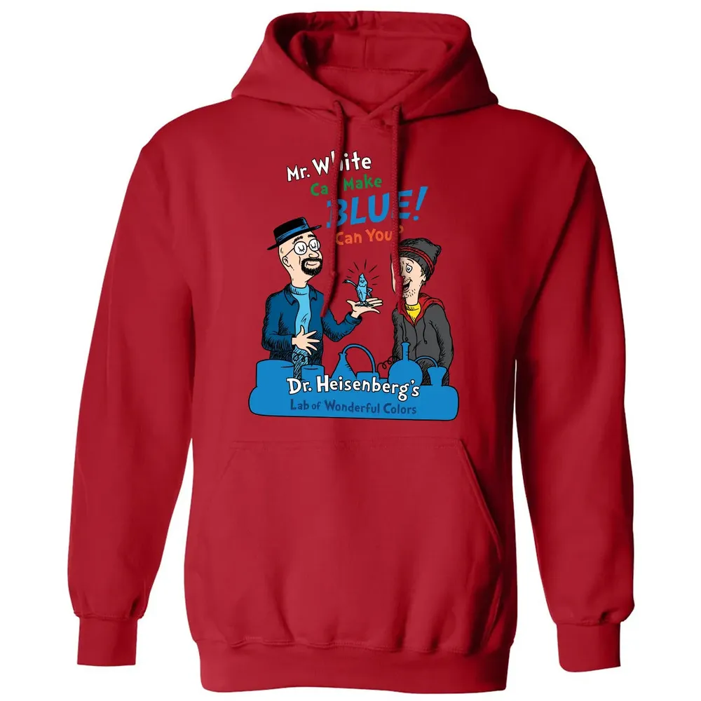 Mr.White Can Make Blue Classic Unisex Hoodie - 5