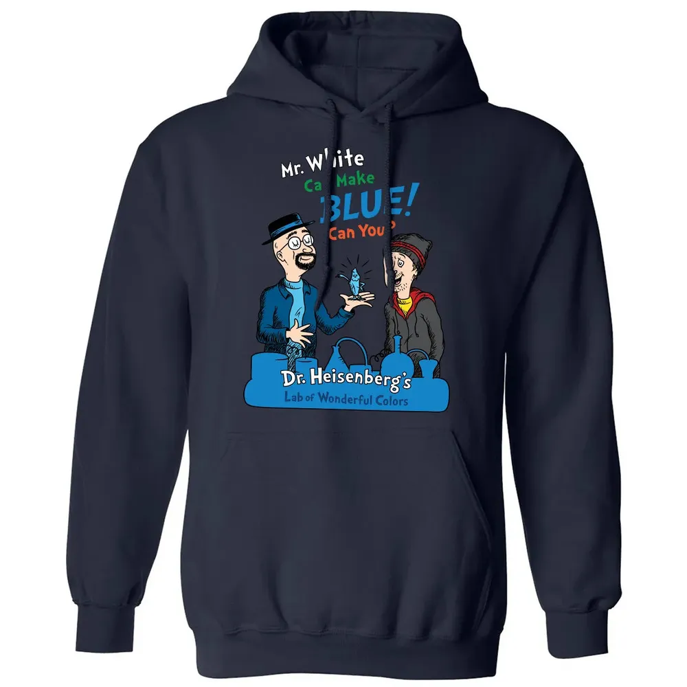 Mr.White Can Make Blue Classic Unisex Hoodie - 2