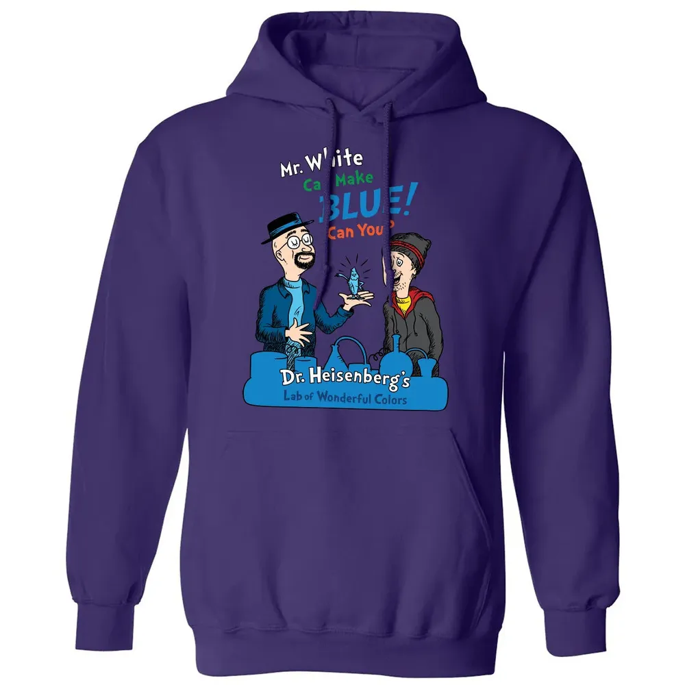 Mr.White Can Make Blue Classic Unisex Hoodie - 6