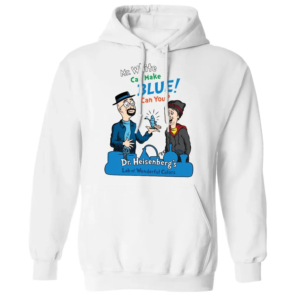 Mr.White Can Make Blue Classic Unisex Hoodie - 11