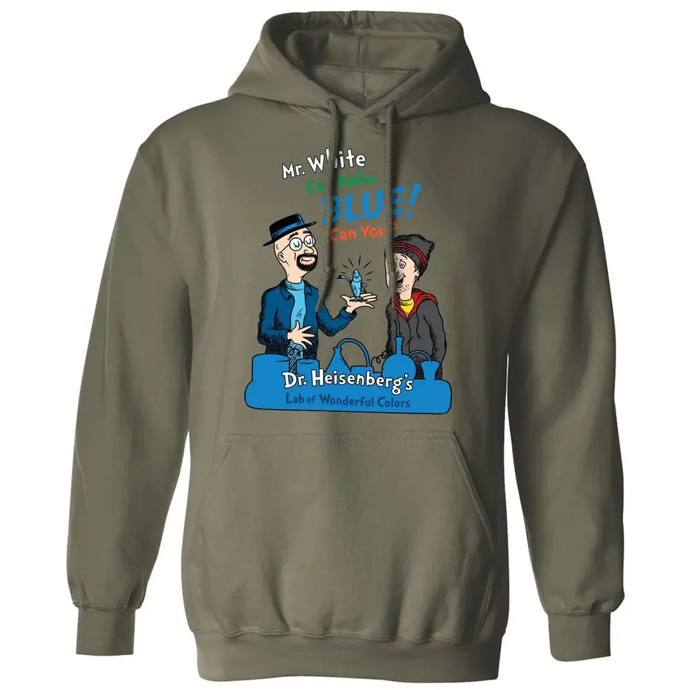 Mr.White Can Make Blue Classic Unisex Hoodie - 4