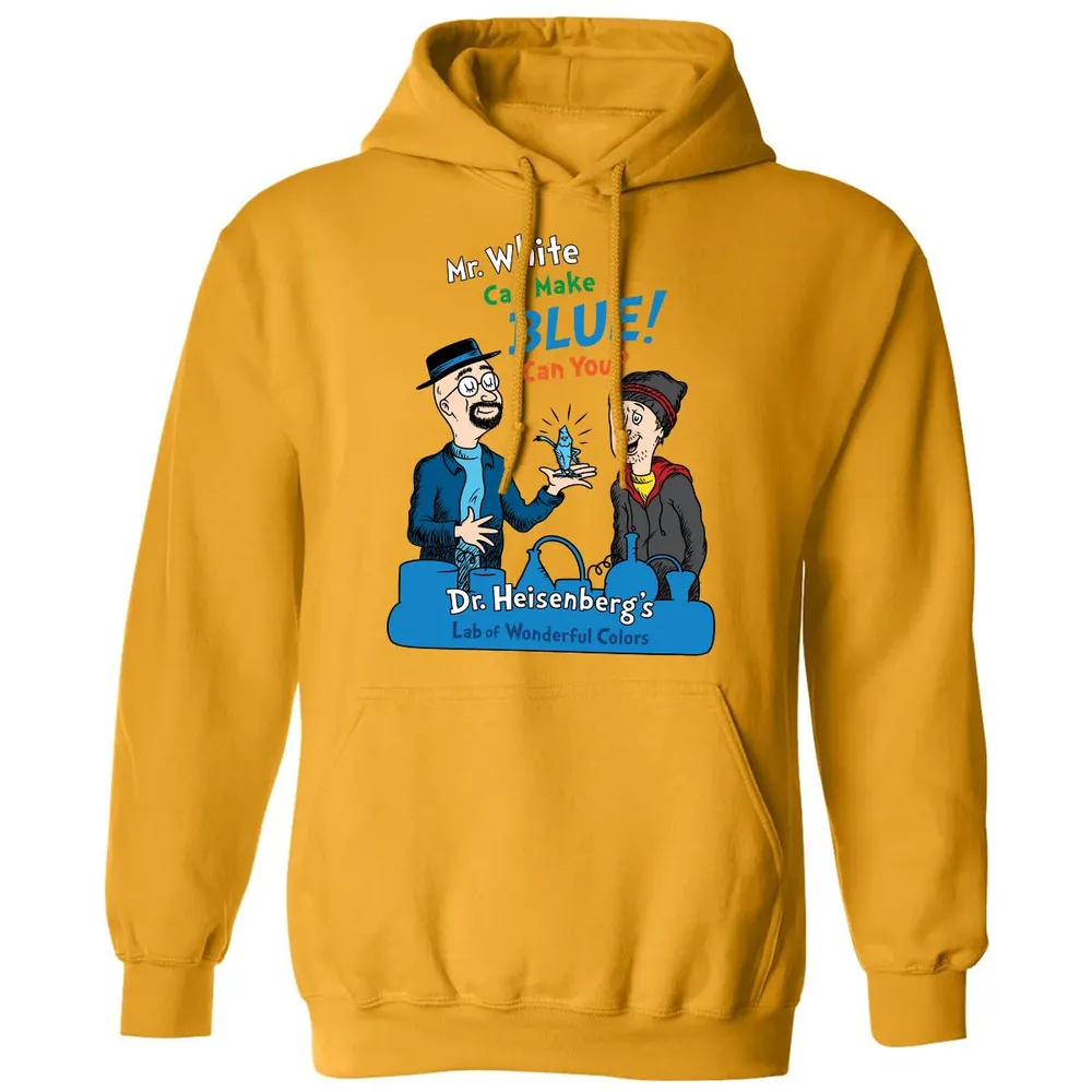 Mr.White Can Make Blue Classic Unisex Hoodie - 12