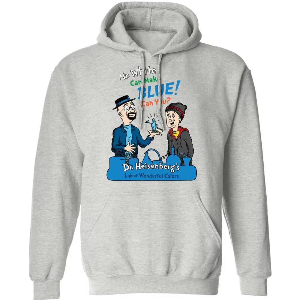 Mr.White Can Make Blue Classic Unisex Hoodie - 8