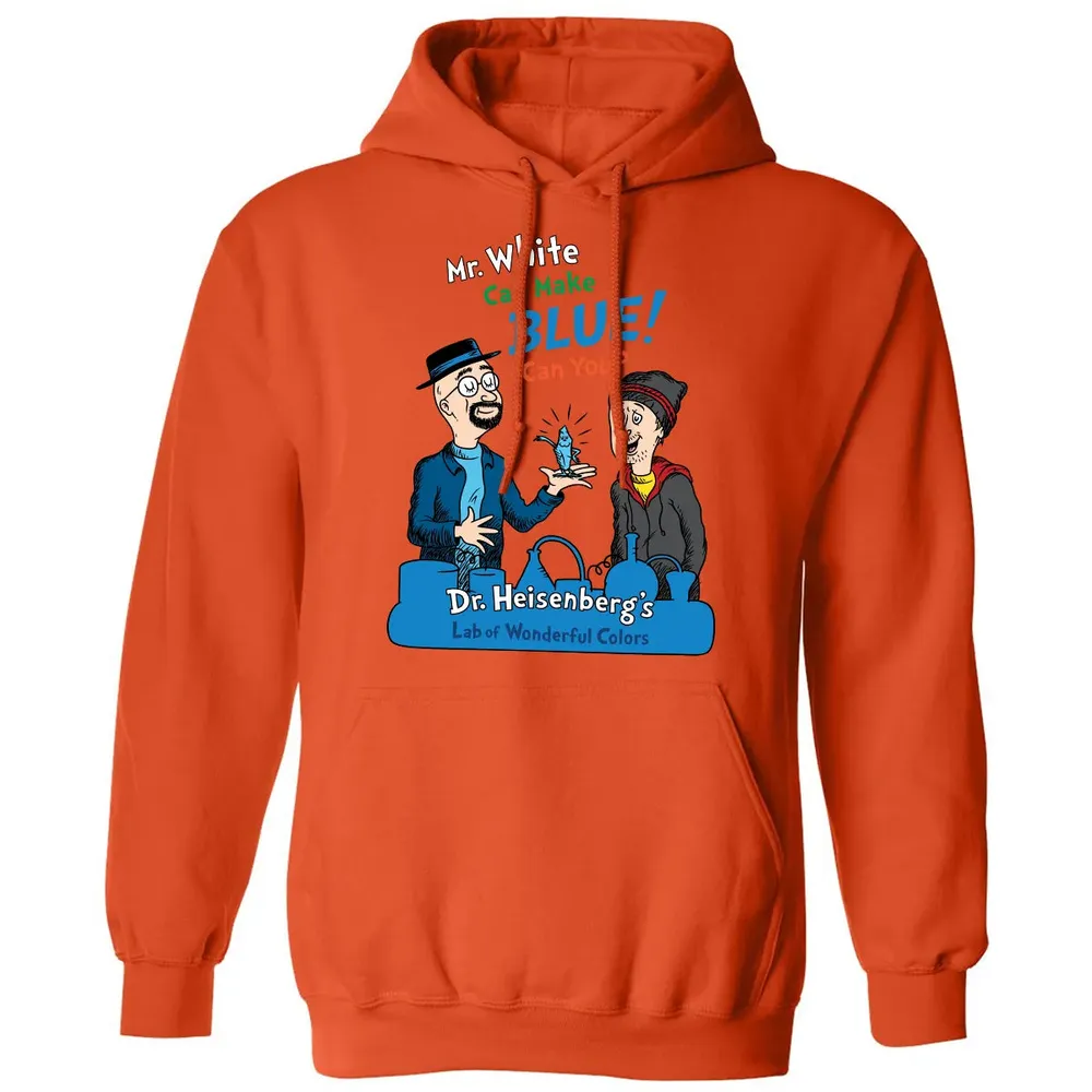 Mr.White Can Make Blue Classic Unisex Hoodie - 10