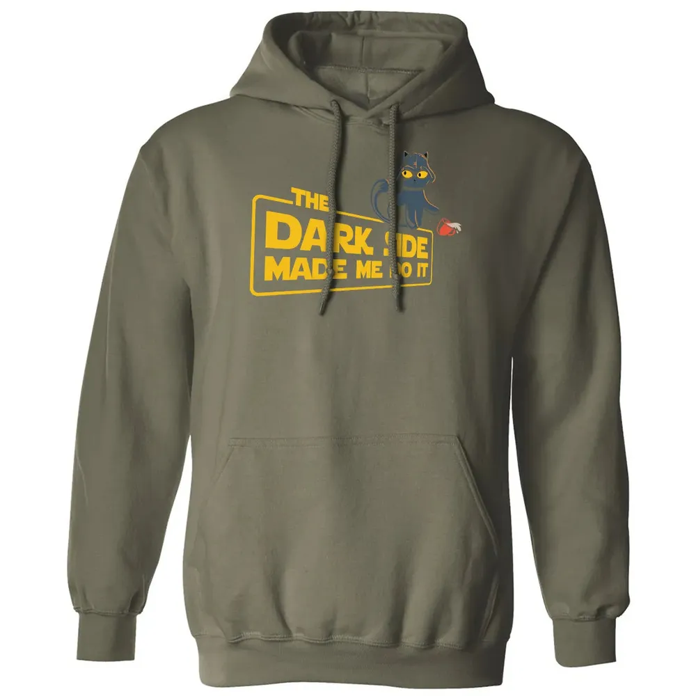 The Dark Side Made Me Do It Classic Unisex Hoodie - 4