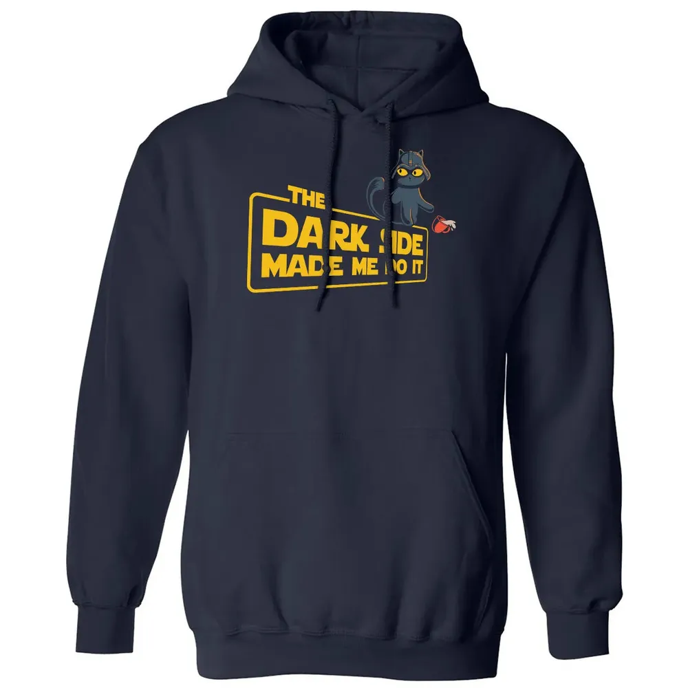 The Dark Side Made Me Do It Classic Unisex Hoodie - 2