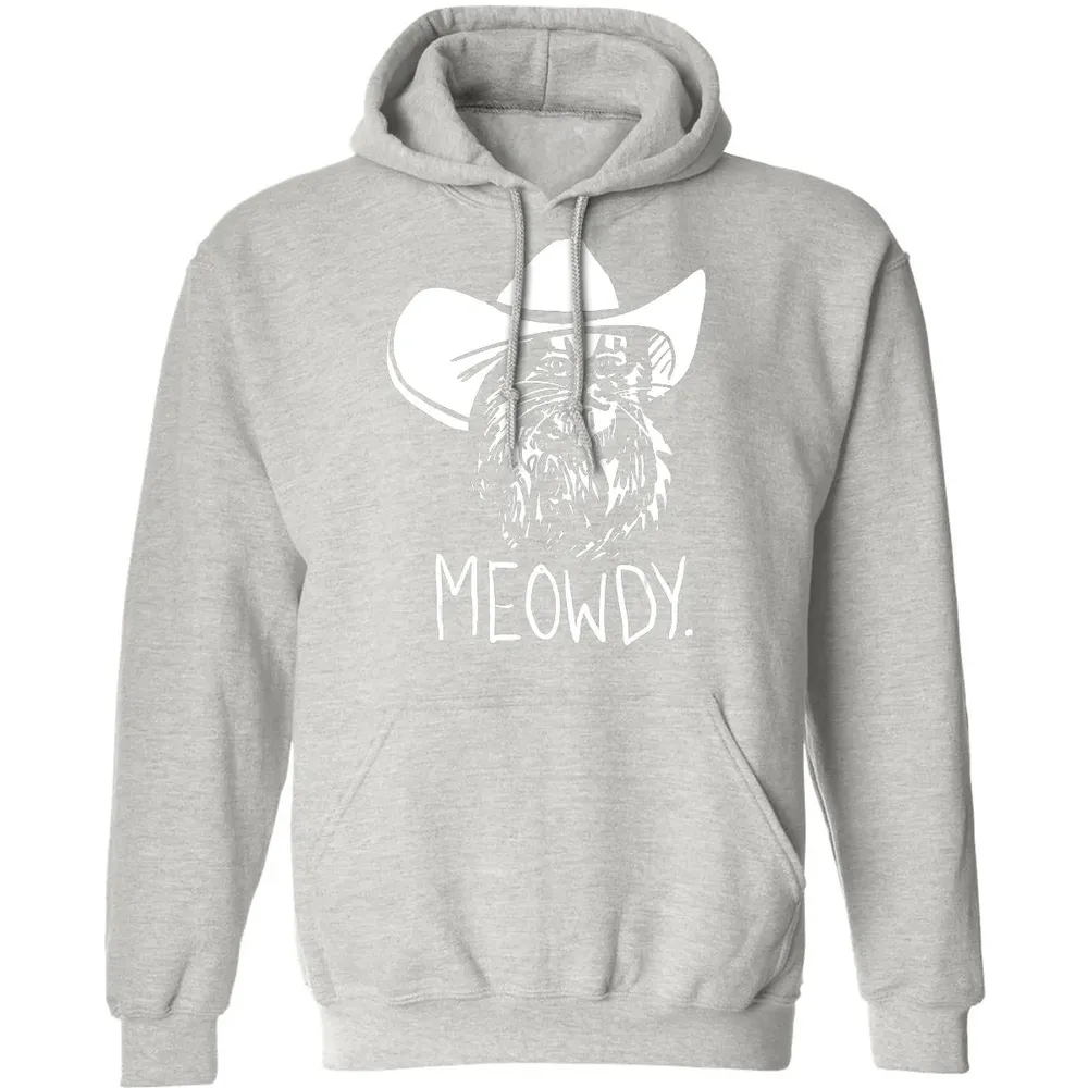 Meowdy Texas Cat Meme Classic Unisex Hoodie - 8