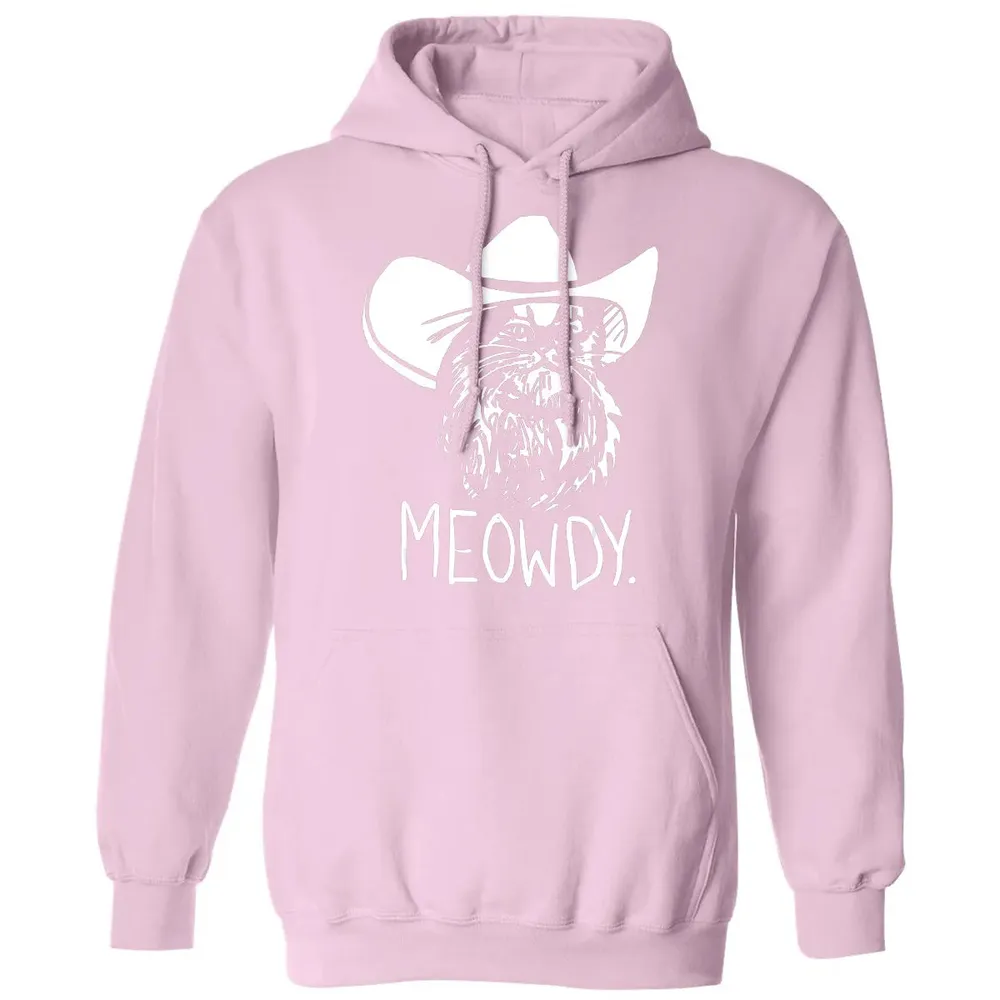 Meowdy Texas Cat Meme Classic Unisex Hoodie - 3