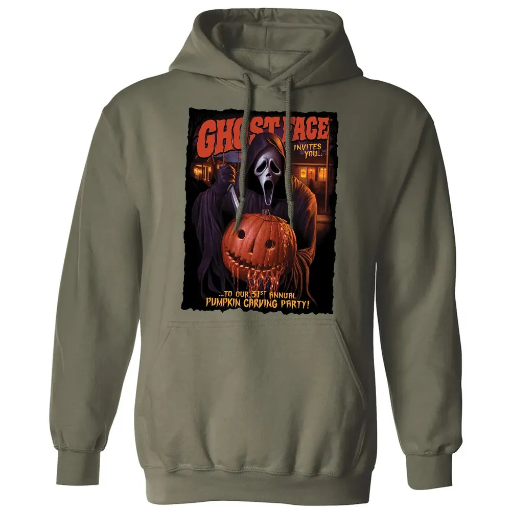 Pumpkin Carving Party Classic Unisex Hoodie - 4