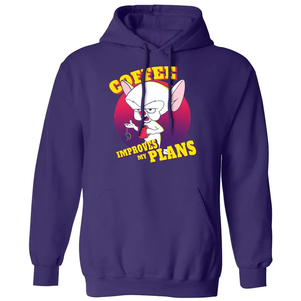 Coffee improves my plans Classic Unisex Hoodie - 6