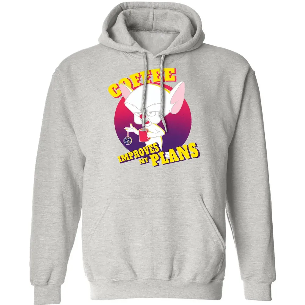 Coffee improves my plans Classic Unisex Hoodie - 8