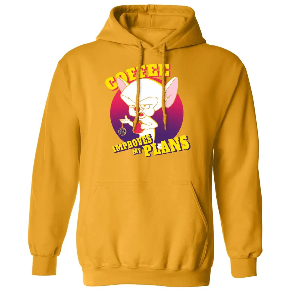 Coffee improves my plans Classic Unisex Hoodie - 12