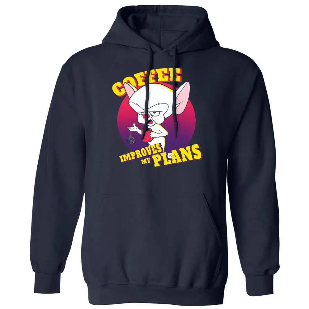 Coffee improves my plans Classic Unisex Hoodie - 2