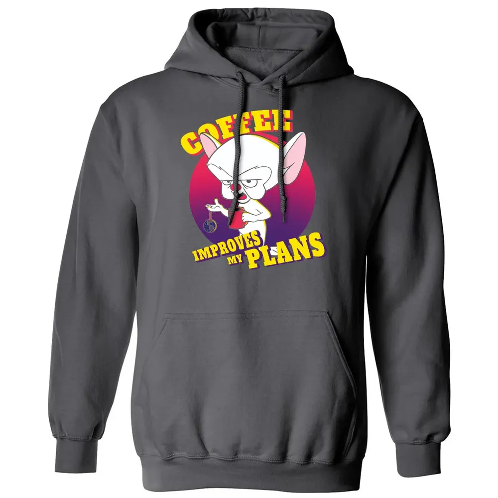 Coffee improves my plans Classic Unisex Hoodie - 7