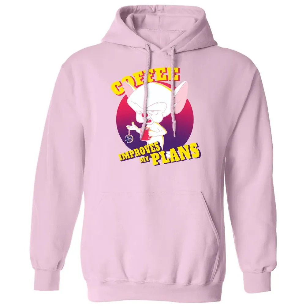 Coffee improves my plans Classic Unisex Hoodie - 3