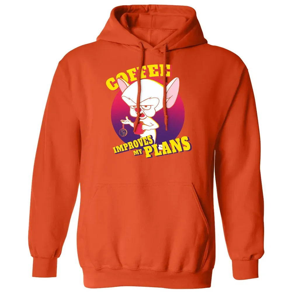 Coffee improves my plans Classic Unisex Hoodie - 10