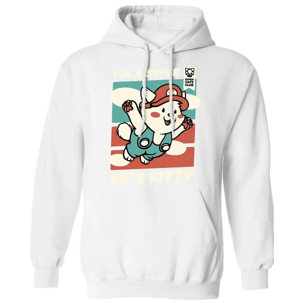 Super 80's Kitty Classic Unisex Hoodie - 11