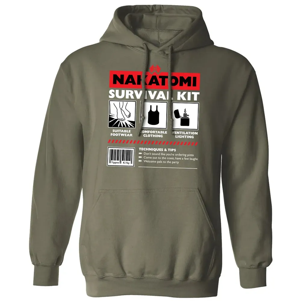 Nakatomi Survival Kit Classic Unisex Hoodie - 4