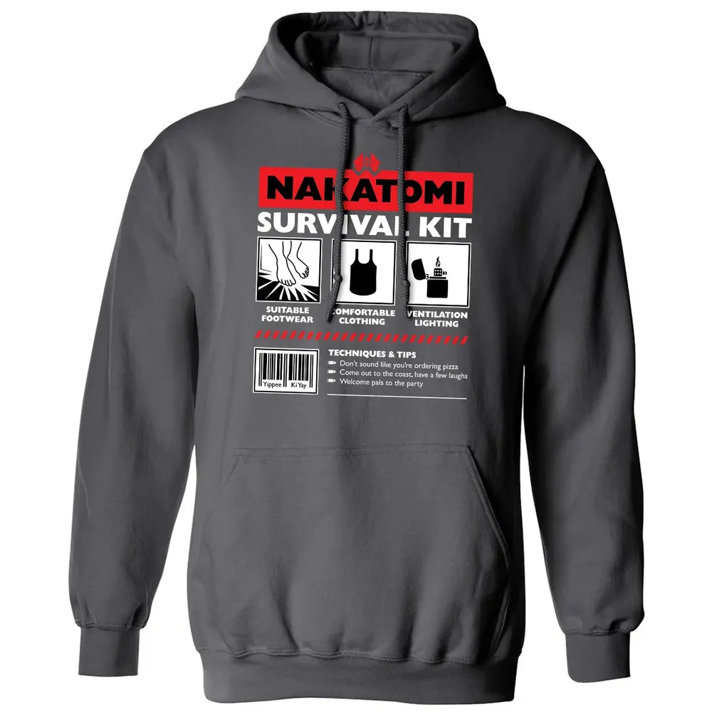 Nakatomi Survival Kit Classic Unisex Hoodie - 7