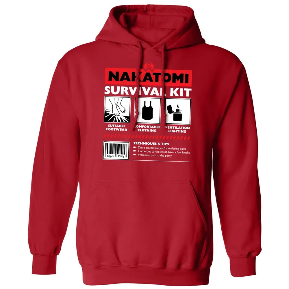 Nakatomi Survival Kit Classic Unisex Hoodie - 5