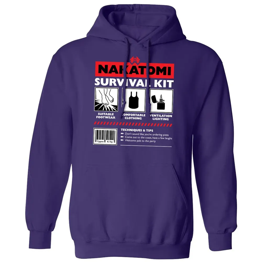 Nakatomi Survival Kit Classic Unisex Hoodie - 6