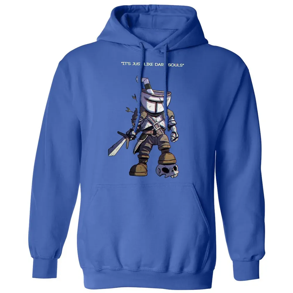 Just Like Dark Souls Classic Unisex Hoodie - 9
