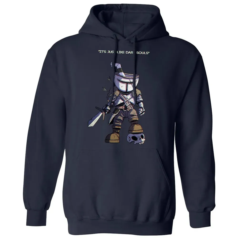 Just Like Dark Souls Classic Unisex Hoodie - 2