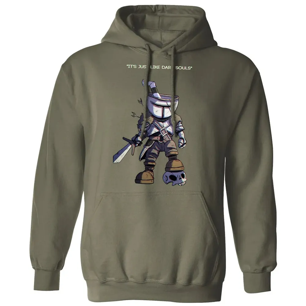 Just Like Dark Souls Classic Unisex Hoodie - 4