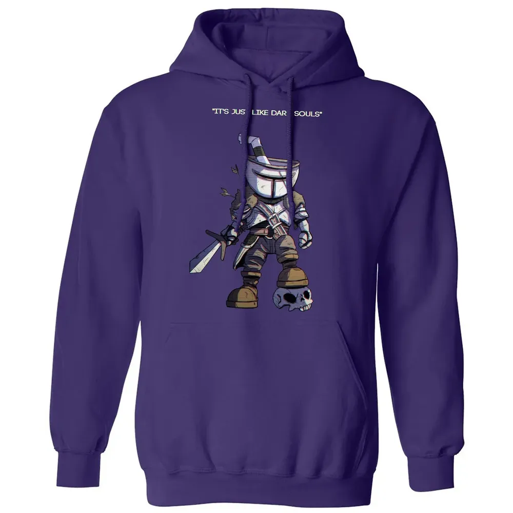 Just Like Dark Souls Classic Unisex Hoodie - 6