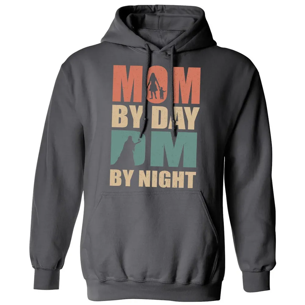 Mom By Day DM By Night DND Classic Unisex Hoodie - 7