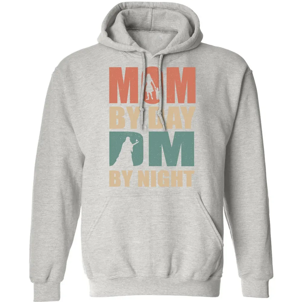 Mom By Day DM By Night DND Classic Unisex Hoodie - 8