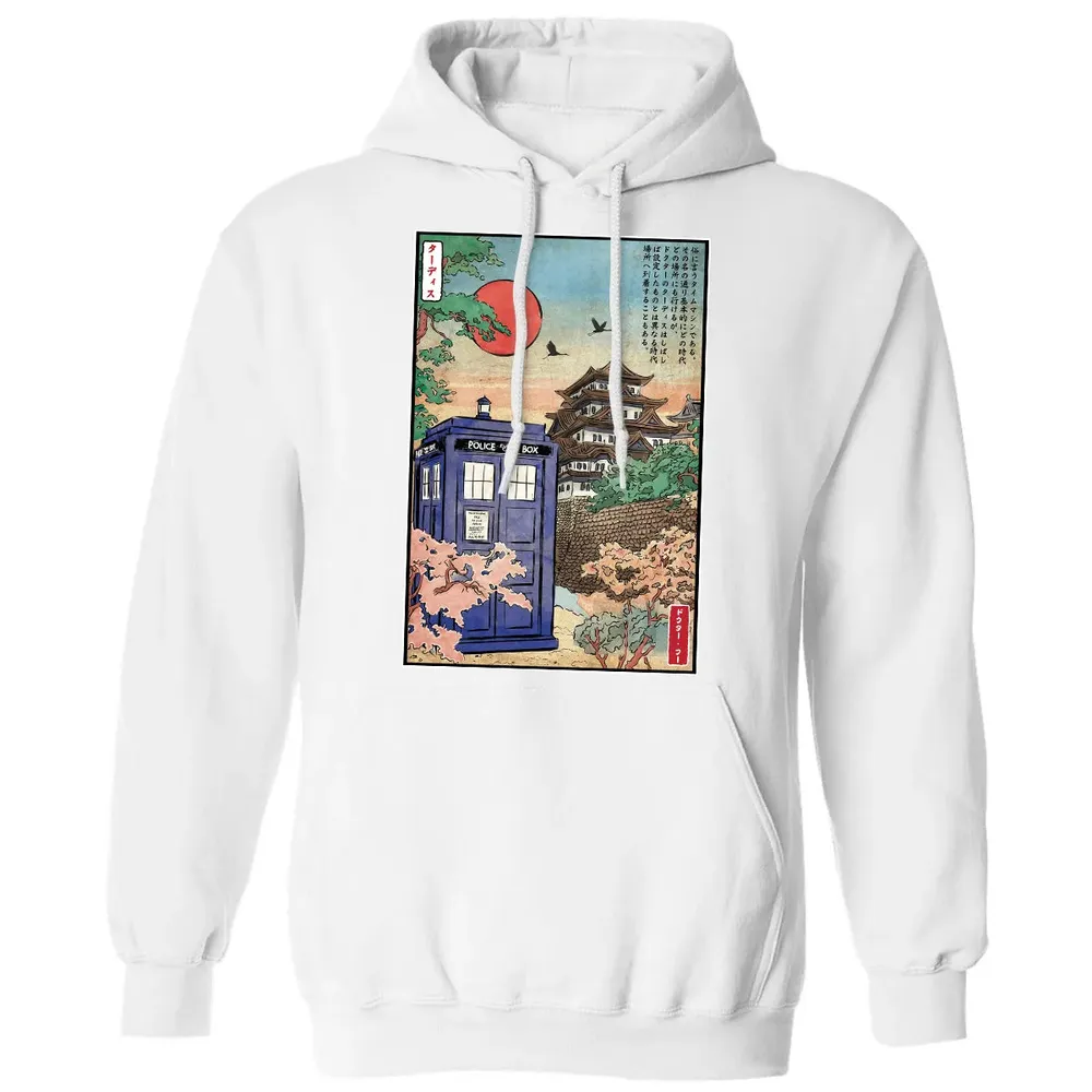The Tardis in Japan Classic Unisex Hoodie - 11