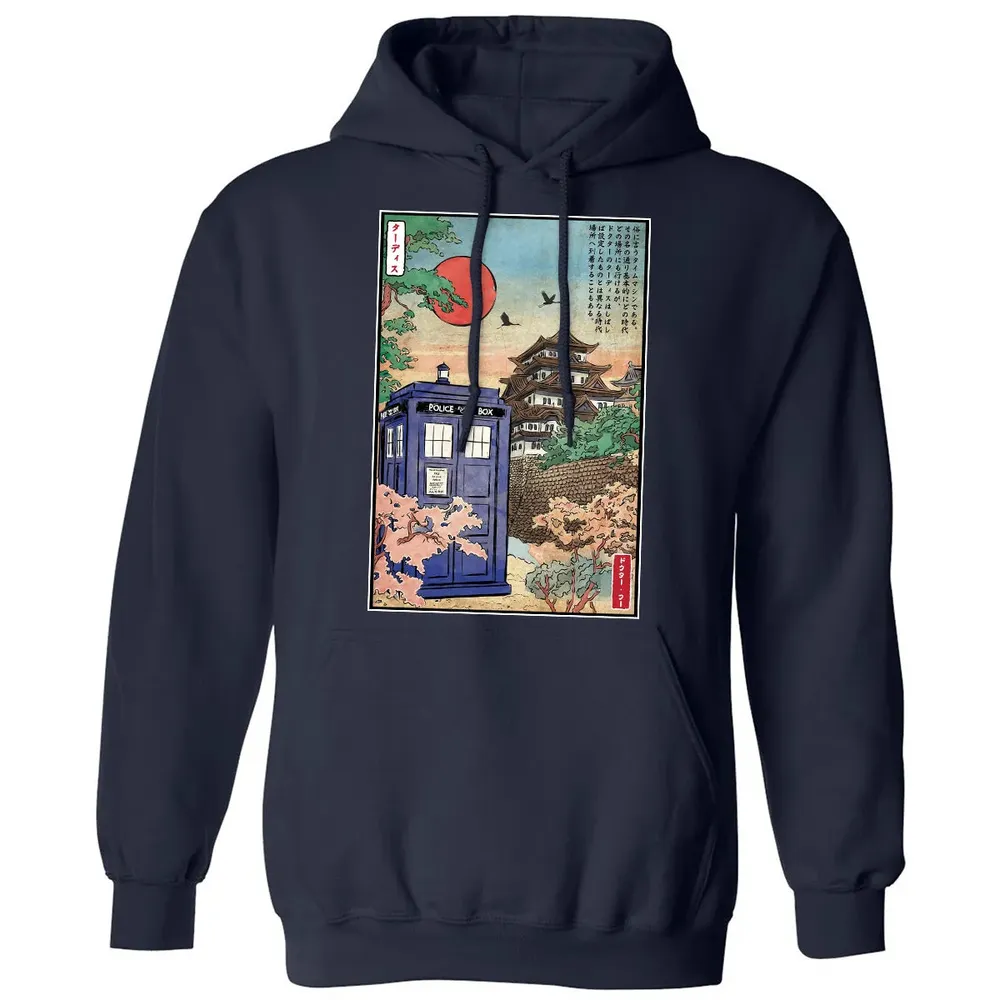 The Tardis in Japan Classic Unisex Hoodie - 2