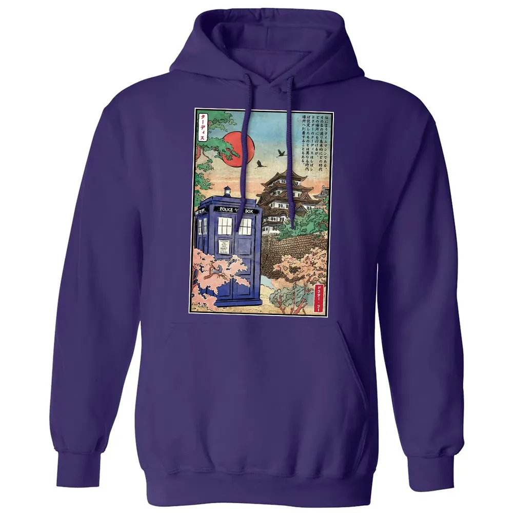 The Tardis in Japan Classic Unisex Hoodie - 6