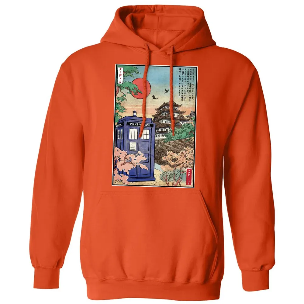 The Tardis in Japan Classic Unisex Hoodie - 10