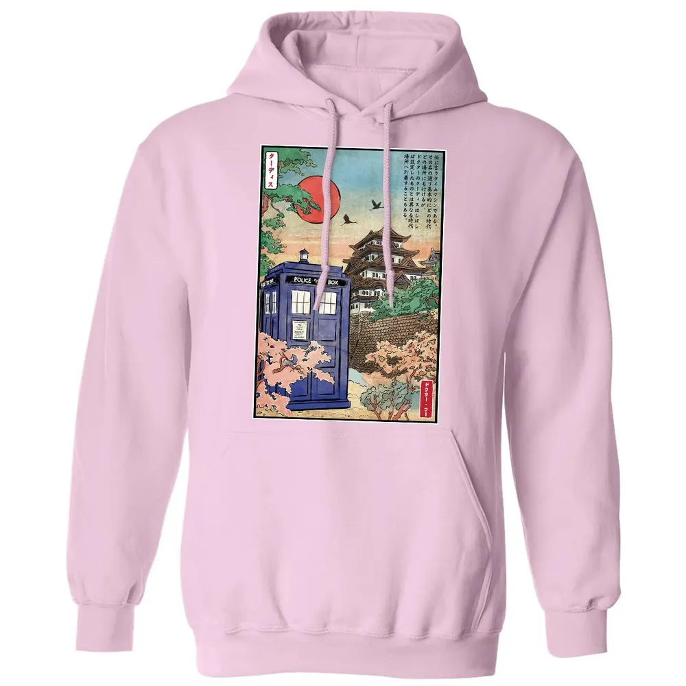 The Tardis in Japan Classic Unisex Hoodie - 3